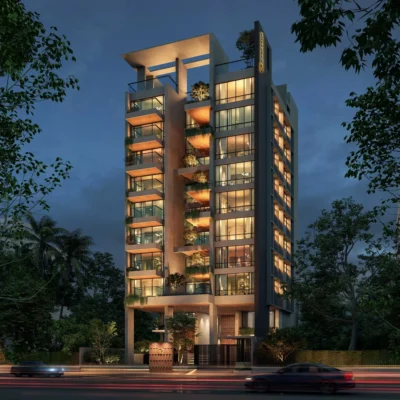Affinity residential tower, structural design by Doric Design & Architect